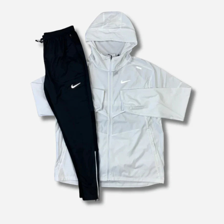 Ensemble survêtement Running blanc